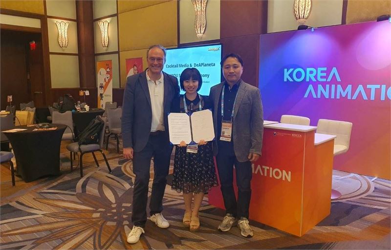 콘진원, 북미 최대 '키즈스크린 서밋' 한국공동관 성료..3억3천만 달러 ... - 뉴스 썸네일 이미지